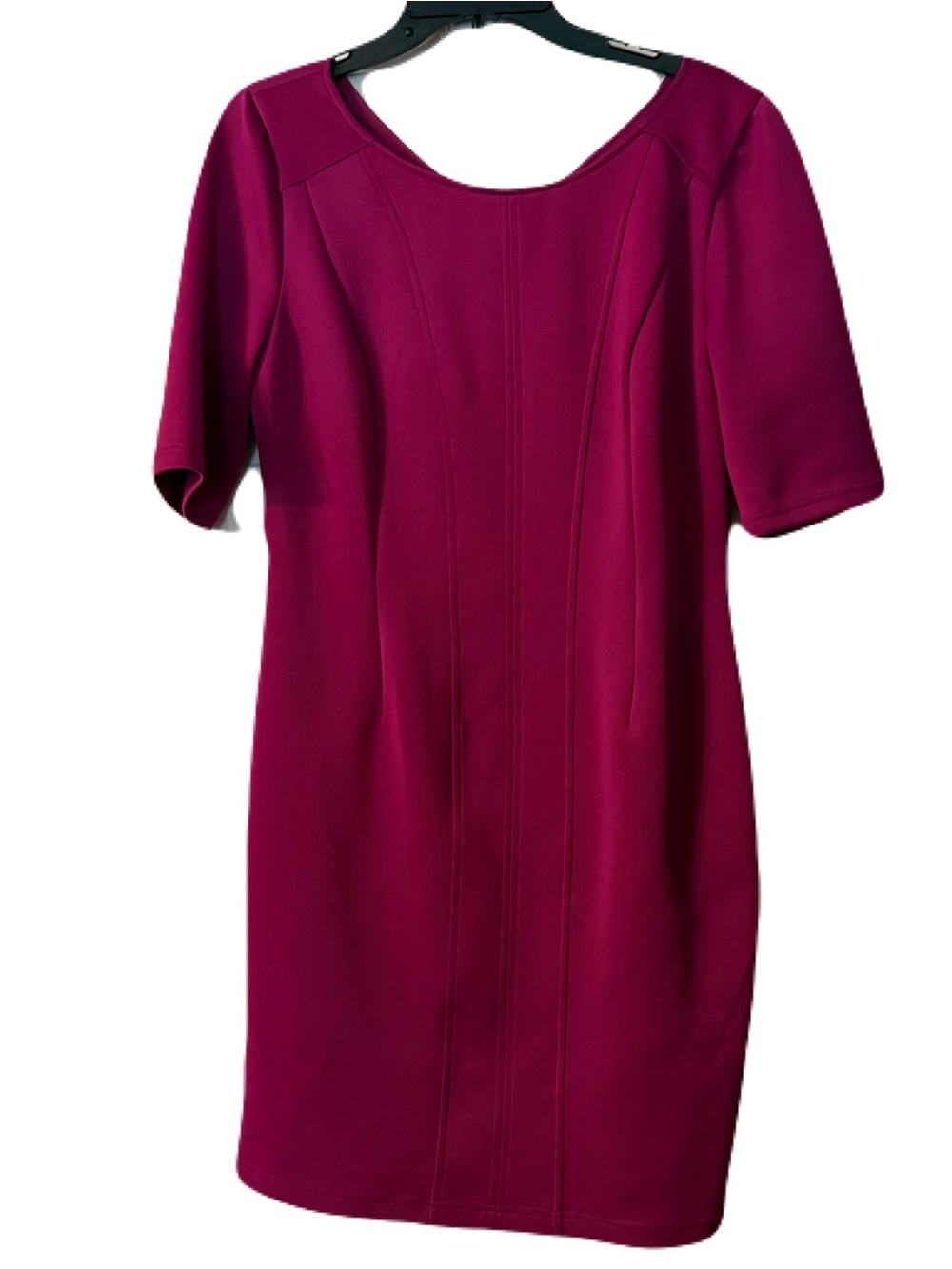 Magenta Sheath Dress
